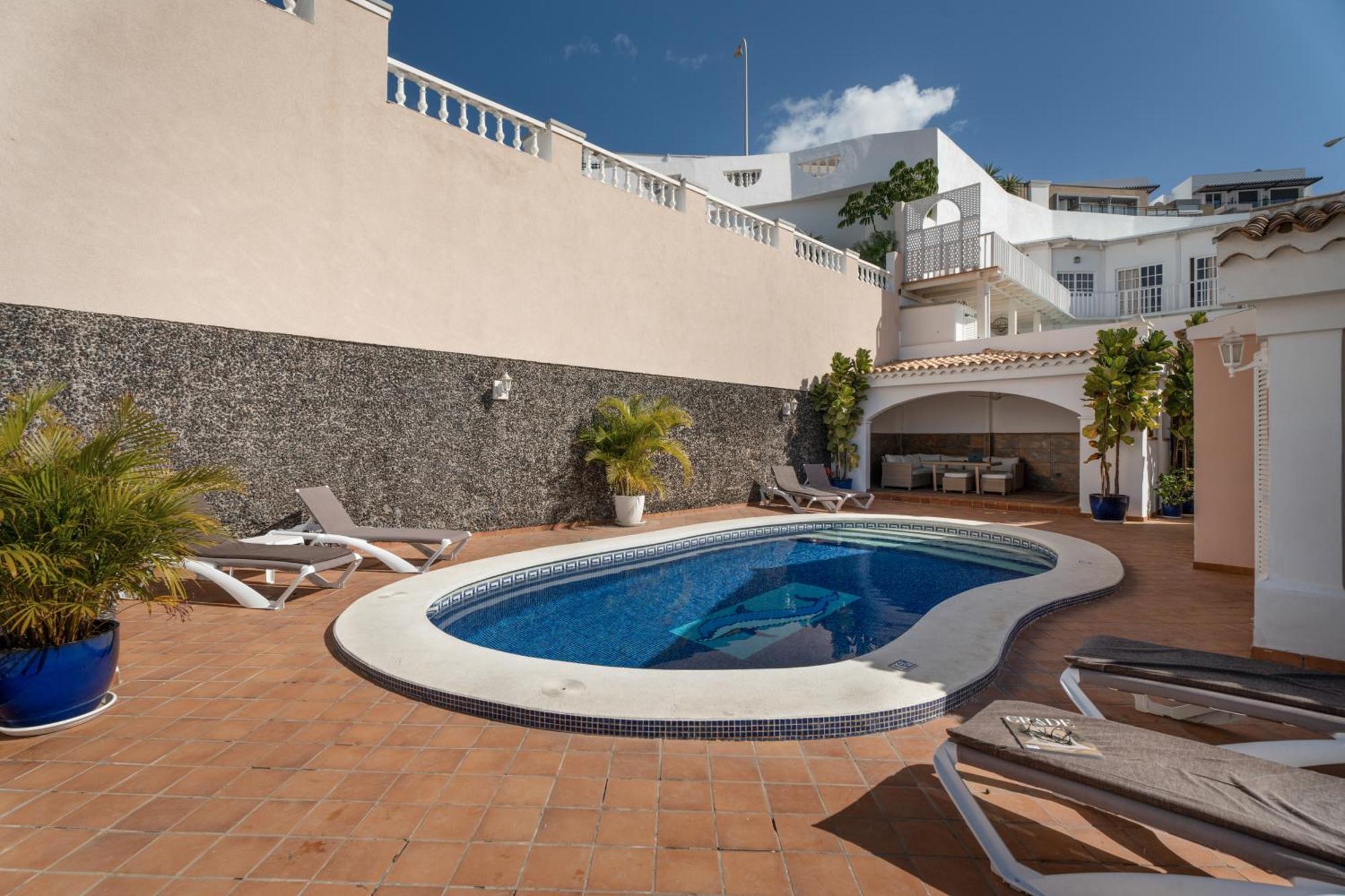 Villa Marbella-Private Heated Pool And Breathtaking View Costa Adeje  Exterior foto